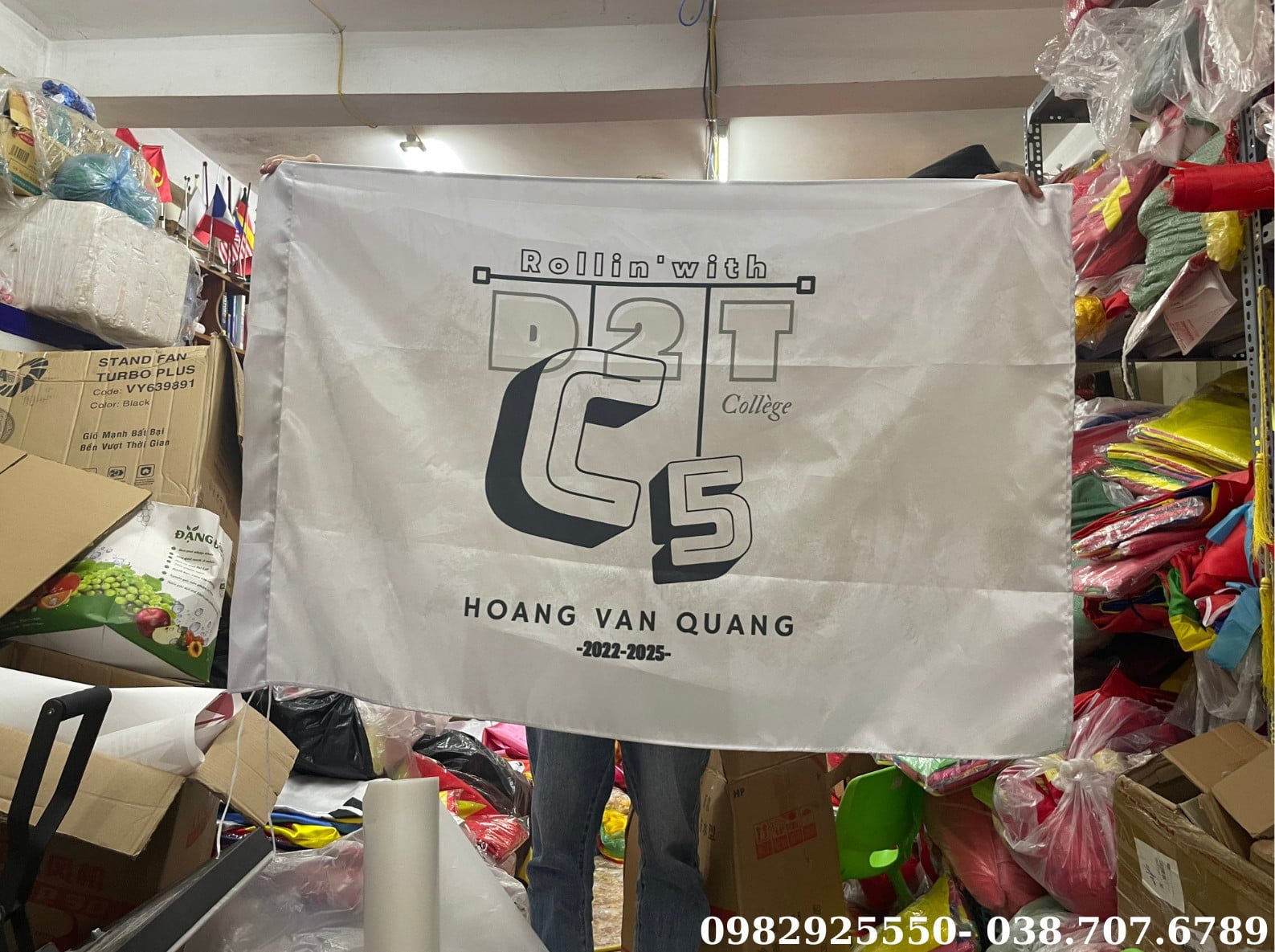In cờ lớp - Xưởng May Cờ Hà Nội 9 In cờ lớp