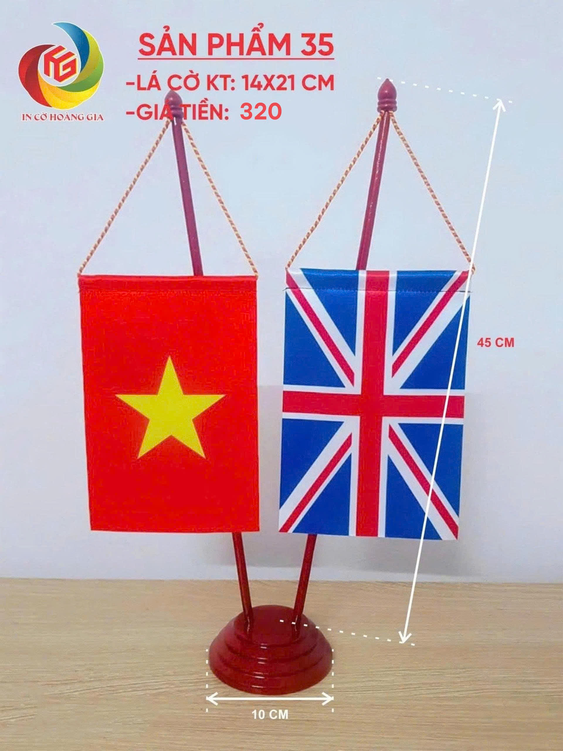 Cờ để bàn xu hướng doanh nghiệp 2026