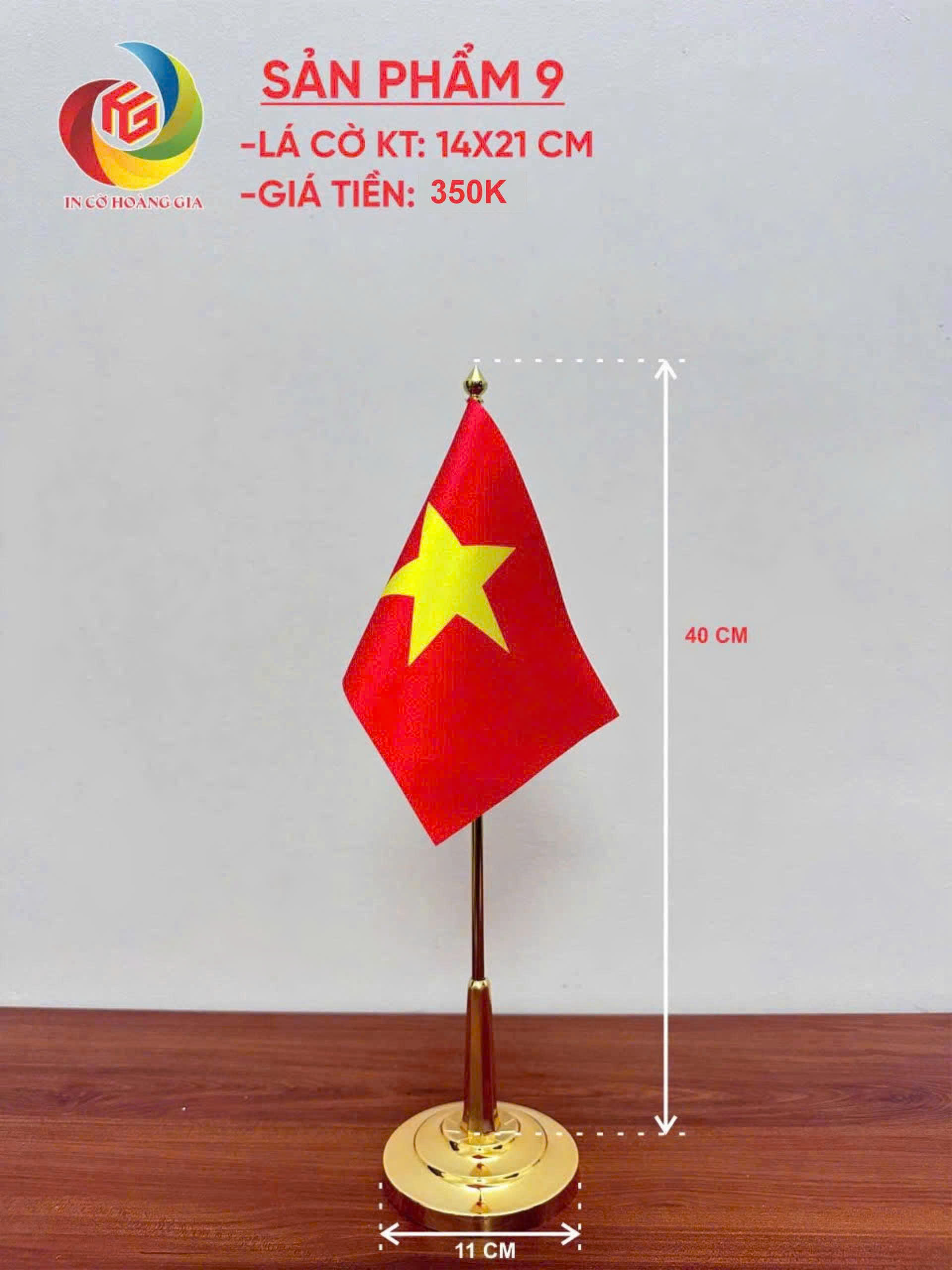 Thị trường cờ để bàn quà tặng doanh nghiệp 2026 - Xưởng In Cờ Hà Nội